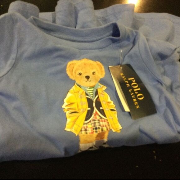 POLO RALPH LAUREN Teddy bear print Cotton Dress - Picture 6 of 11